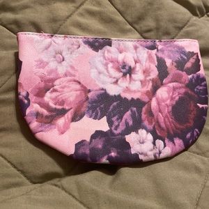 IPSY May 2022 Purple Pink Flower Makeup Bag